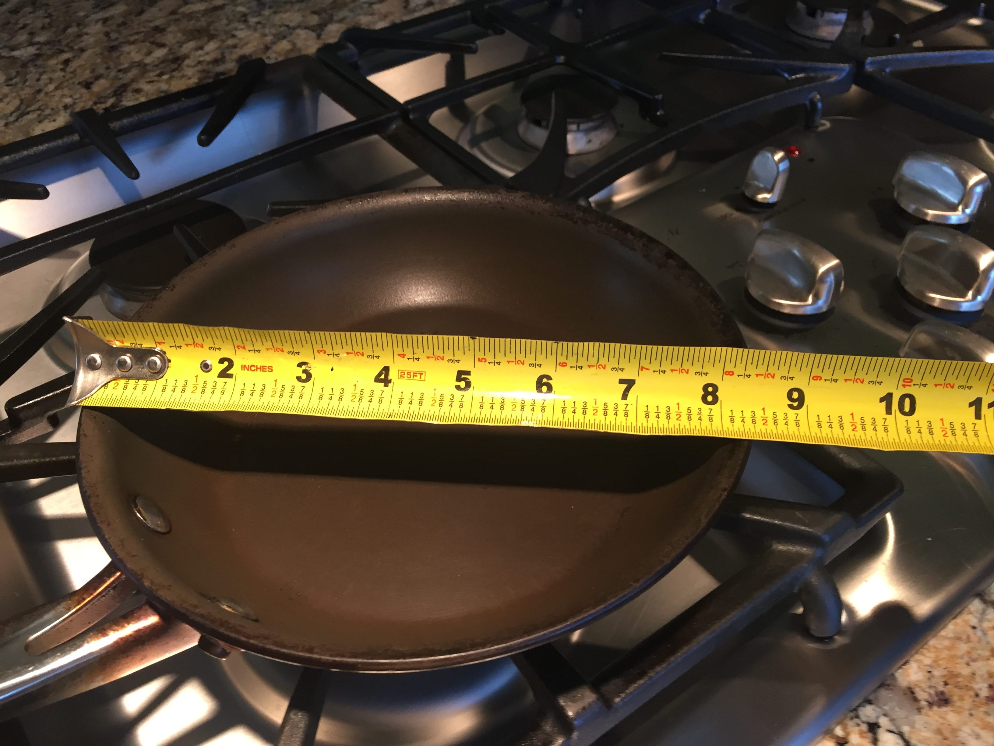 How Big is Your Frying Pan?